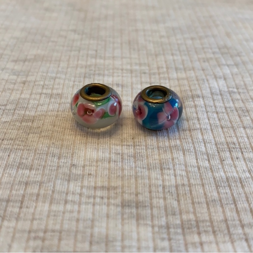 Pandora Flower Charms (2 pack)